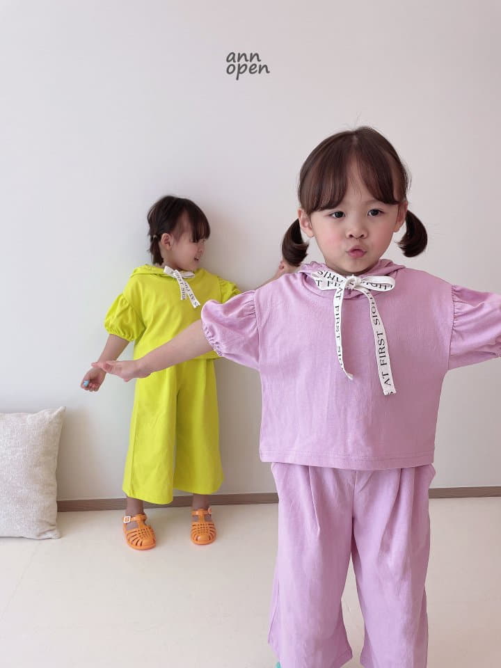 Ann Open - Korean Children Fashion - #discoveringself - Long Leg Pants - 5