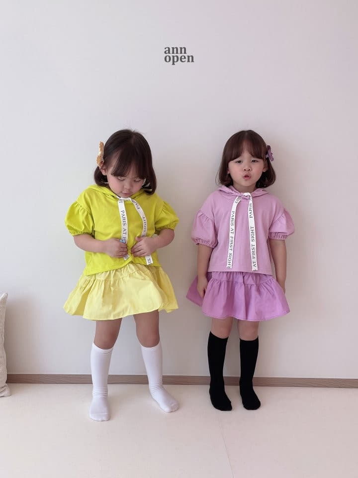Ann Open - Korean Children Fashion - #fashionkids - Cotton Candy Hoody Tee - 11