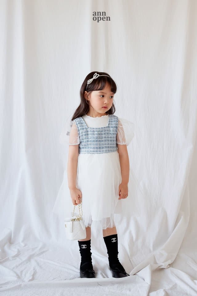 Ann Open - Korean Children Fashion - #kidsstore - Lena Puff Tee - 8