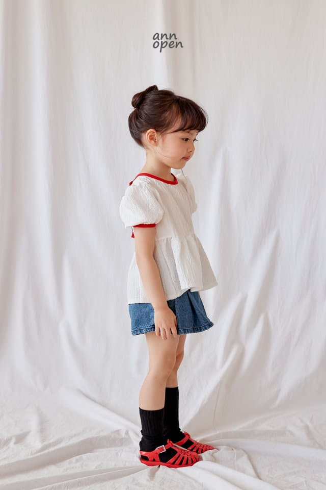 Ann Open - Korean Children Fashion - #kidzfashiontrend - Anne Blouse - 7
