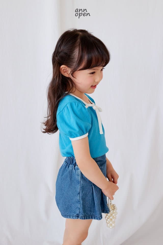 Ann Open - Korean Children Fashion - #magicofchildhood - Any Denim Shorts - 8