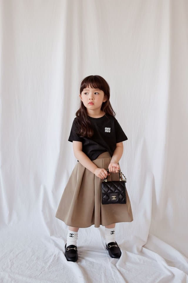 Ann Open - Korean Children Fashion - #magicofchildhood - Mi Woo Crop Tee - 7