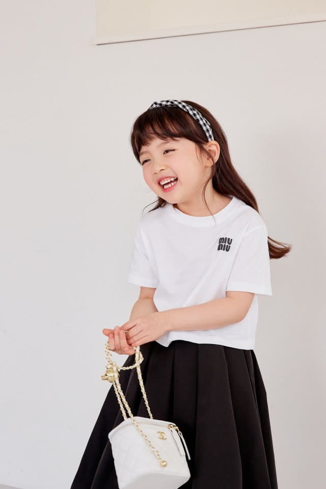 Ann Open - Korean Children Fashion - #minifashionista - Mi Woo Crop Tee - 8