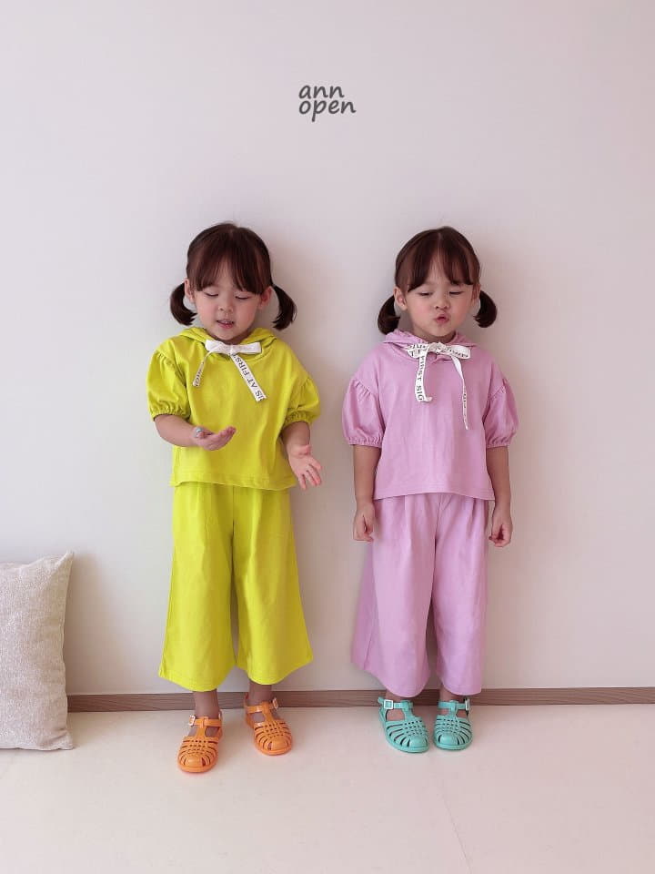 Ann Open - Korean Children Fashion - #prettylittlegirls - Cotton Candy Hoody Tee - 5