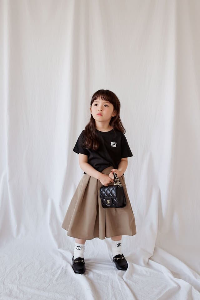 Ann Open - Korean Children Fashion - #prettylittlegirls - Mi Woo Crop Tee - 9