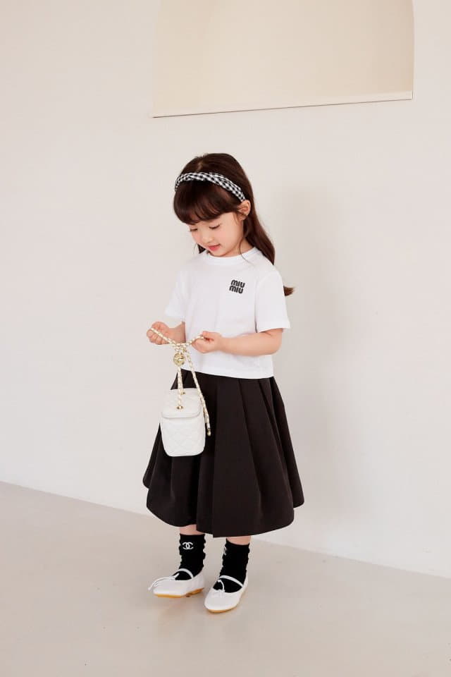 Ann Open - Korean Children Fashion - #todddlerfashion - Mi Woo Crop Tee - 10