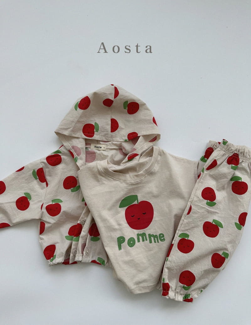 Aosta - Korean Children Fashion - #Kfashion4kids - Apple Tee - 5