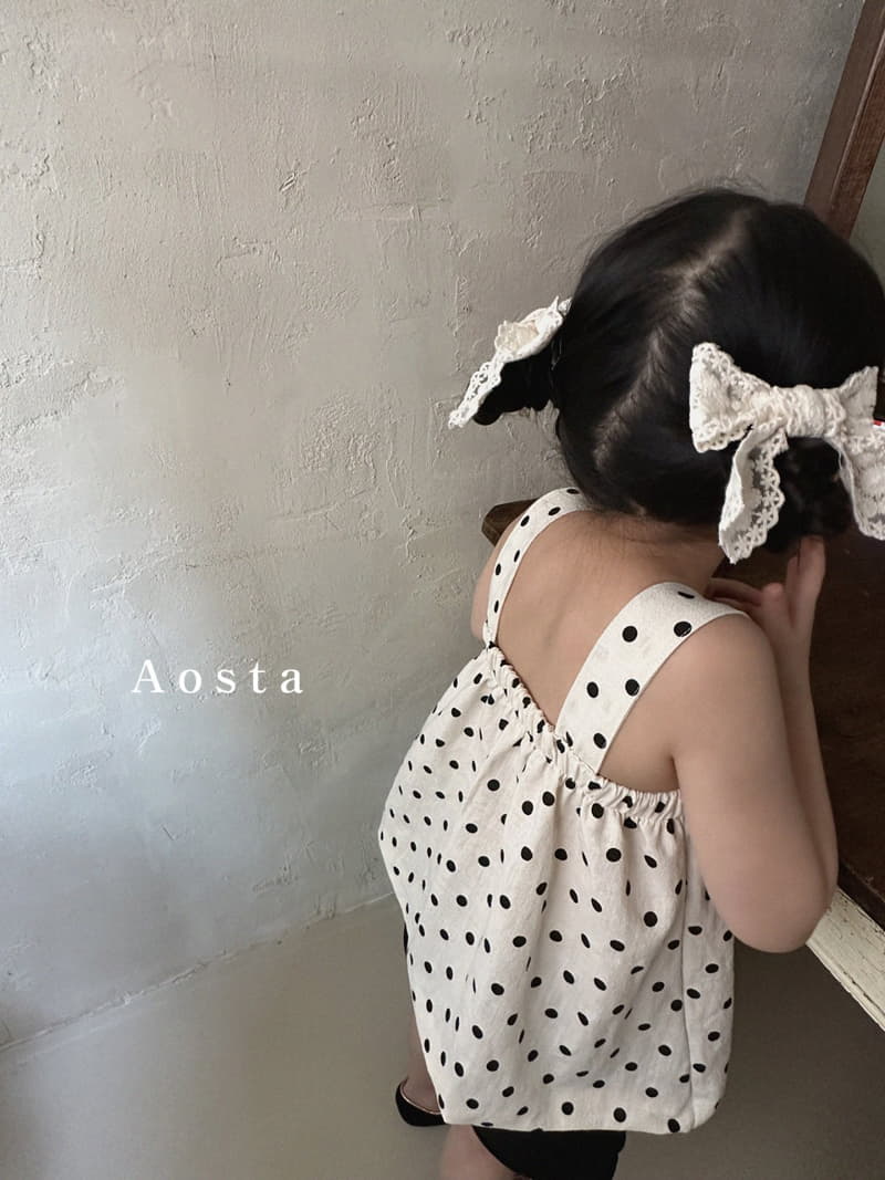 Aosta - Korean Children Fashion - #childofig - Ribbon Blouse - 4