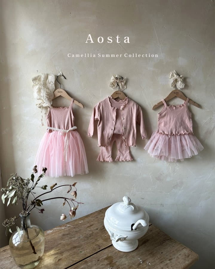 Aosta - Korean Children Fashion - #childrensboutique - Camellia Crop Tee - 5