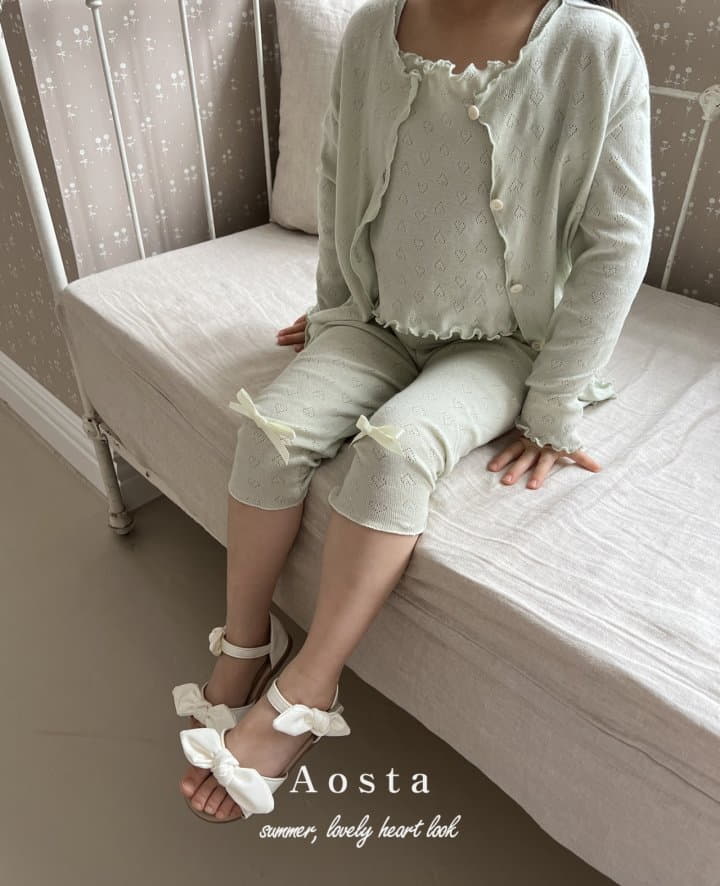 Aosta - Korean Children Fashion - #childrensboutique - Camellia Leggings - 3