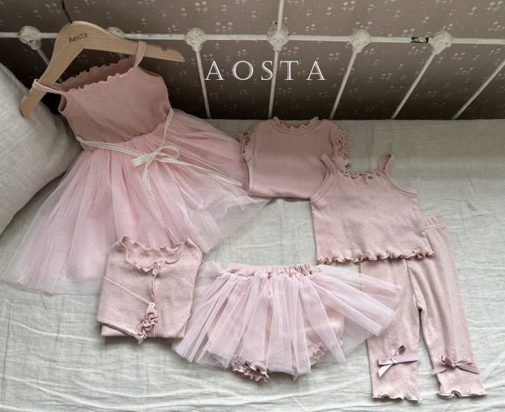 Aosta - Korean Children Fashion - #designkidswear - Camellia Crop Tee - 6