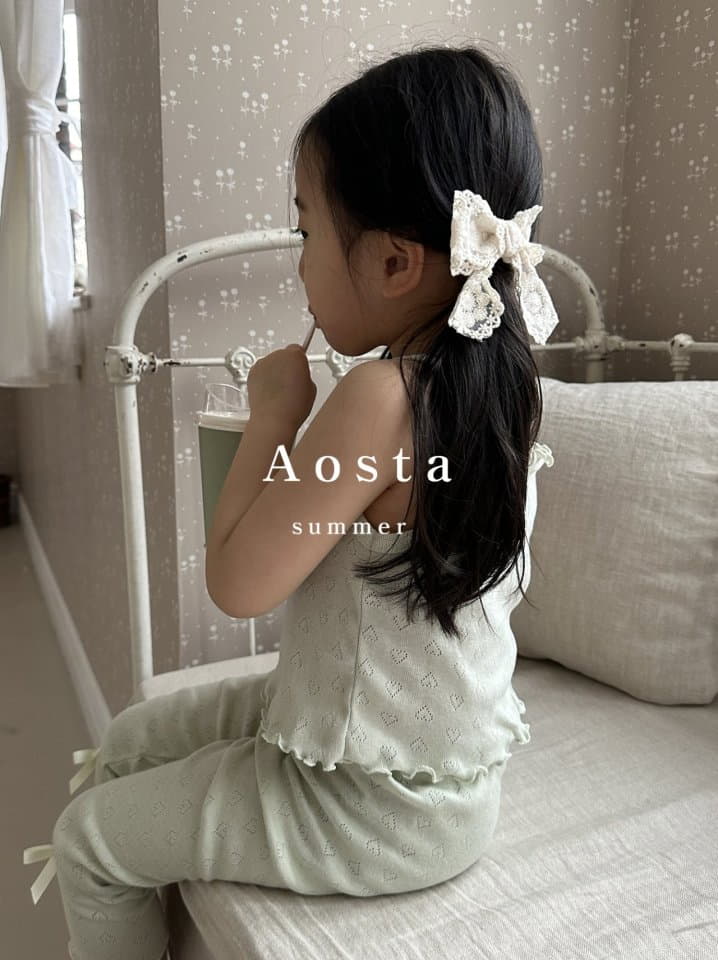 Aosta - Korean Children Fashion - #childrensboutique - Camellia Leggings - 4
