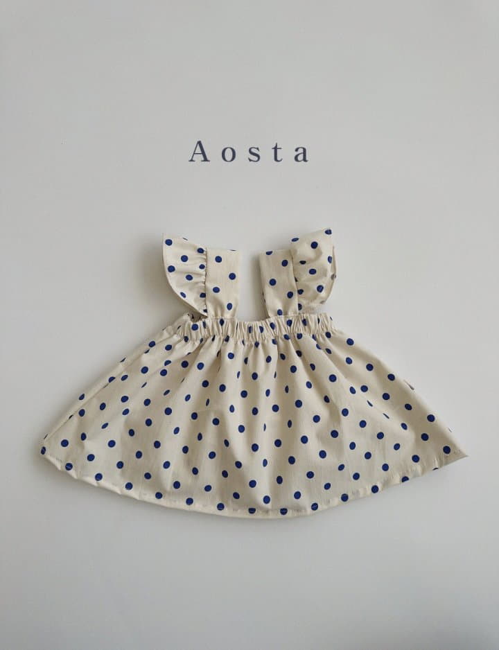 Aosta - Korean Children Fashion - #designkidswear - Circle Strawberry Blouse - 3