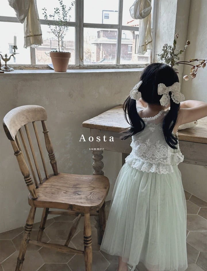 Aosta - Korean Children Fashion - #discoveringself - Camellia Tutu One-piece - 8