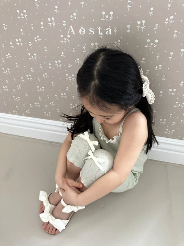 Aosta - Korean Children Fashion - #discoveringself - Camellia Leggings - 5