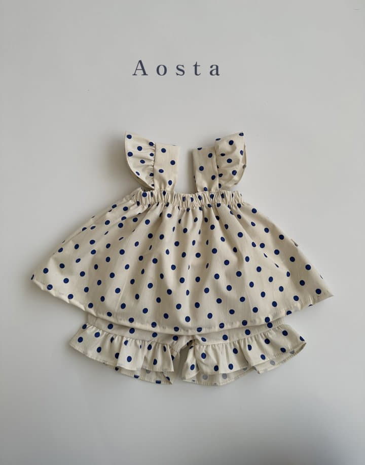 Aosta - Korean Children Fashion - #designkidswear - Circle Strawberry Blouse - 4