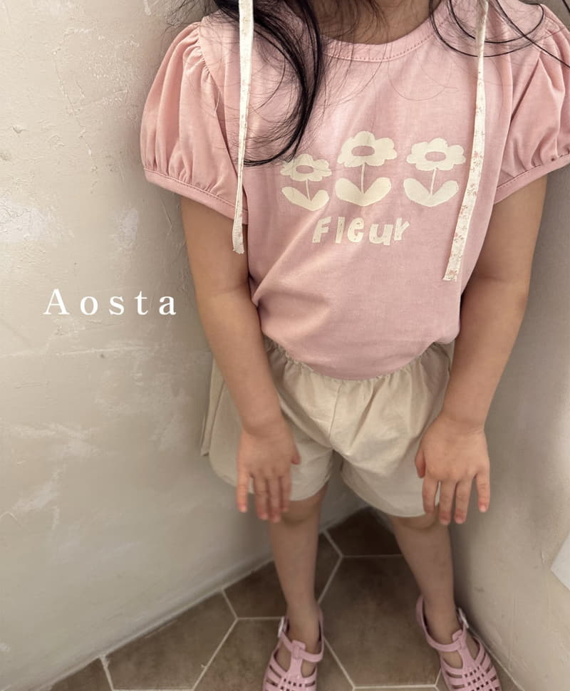 Aosta - Korean Children Fashion - #discoveringself - Polle Puff Tee - 8