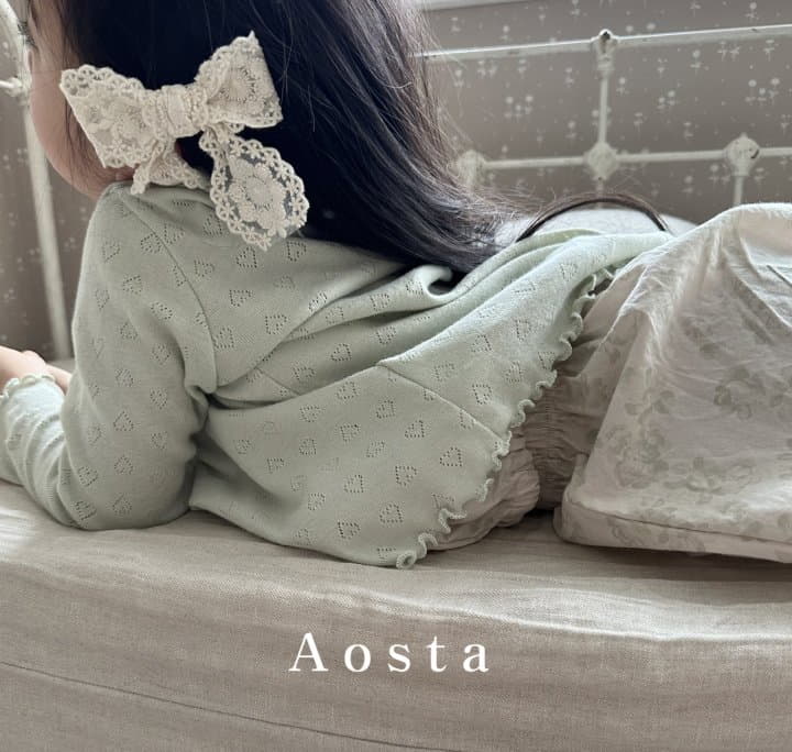 Aosta - Korean Children Fashion - #kidsshorts - Camellia Cardigan - 5