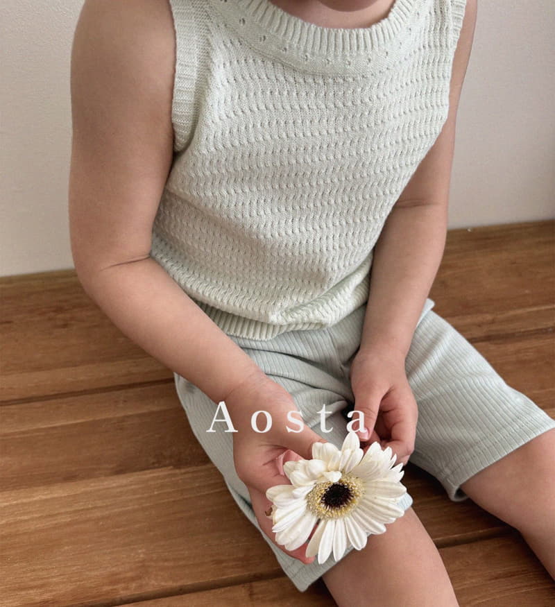 Aosta - Korean Children Fashion - #kidsstore - Look Knit Top Tee - 2