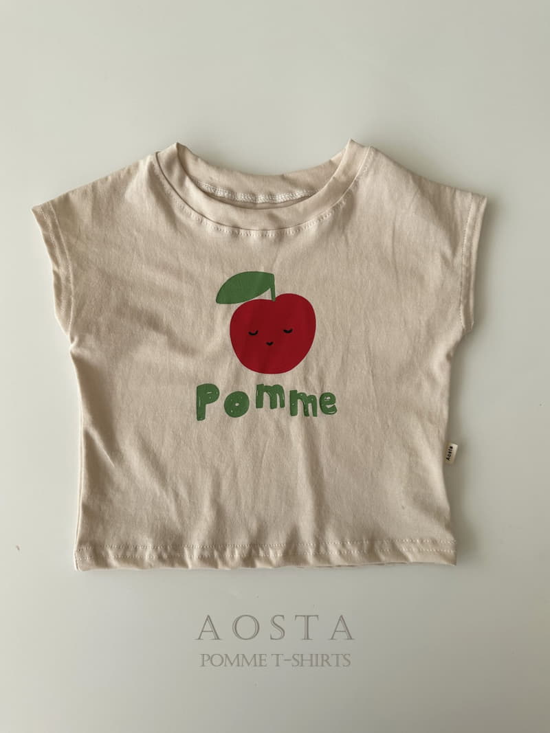 Aosta - Korean Children Fashion - #kidsstore - Apple Tee - 3