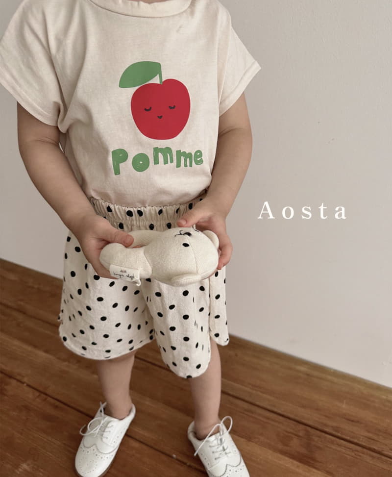 Aosta - Korean Children Fashion - #littlefashionista - Apple Tee - 6