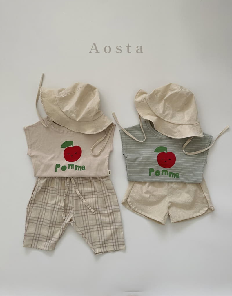 Aosta - Korean Children Fashion - #magicofchildhood - Apple Tee - 7