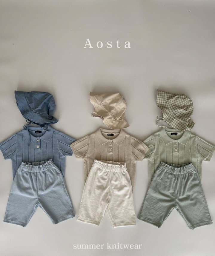 Aosta - Korean Children Fashion - #littlefashionista - Dandy Collar Tee - 4