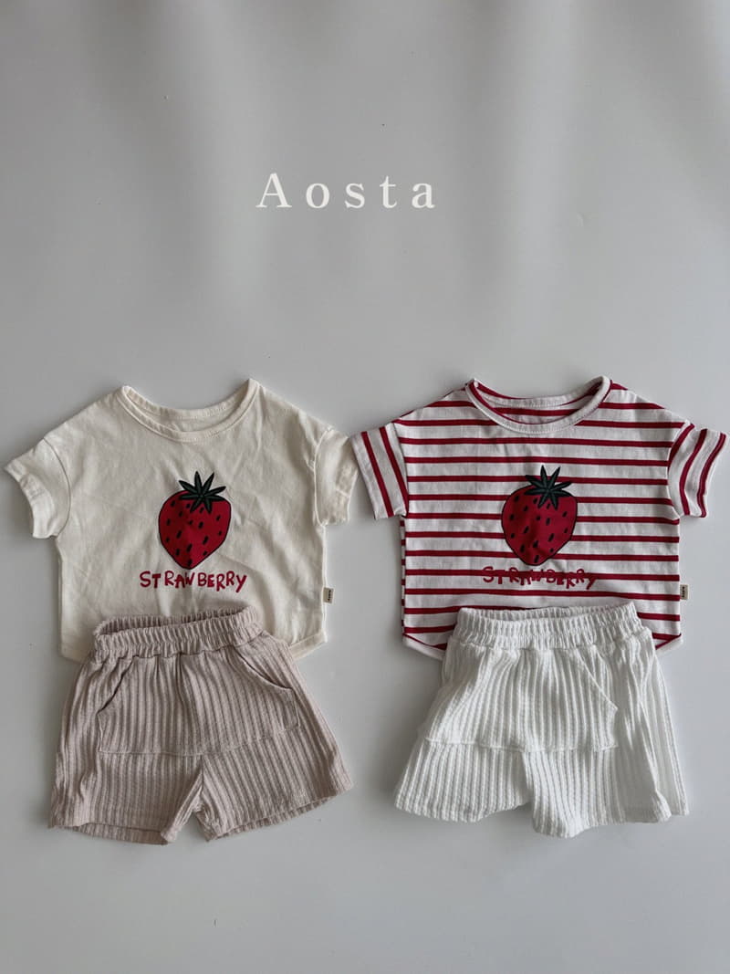 Aosta - Korean Children Fashion - #minifashionista - Strawberry Tee - 5