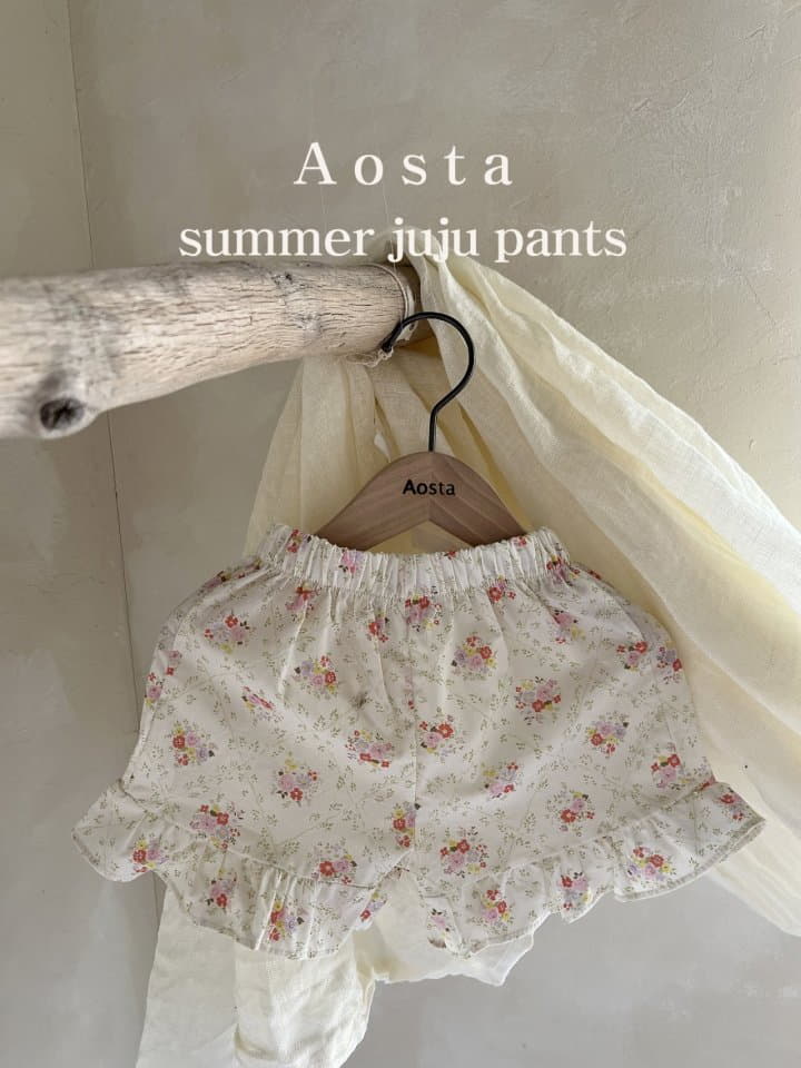 Aosta - Korean Children Fashion - #prettylittlegirls - Jue Jue Frill Shorts - 12