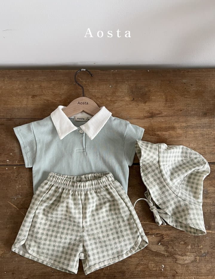 Aosta - Korean Children Fashion - #toddlerclothing - Dandy Collar Tee - 8