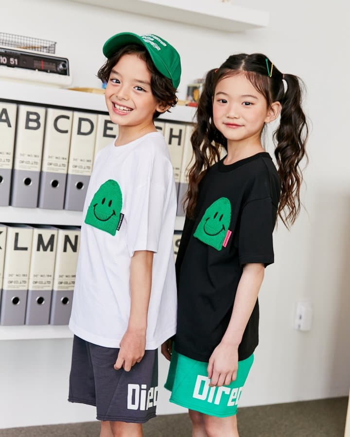 Apple Smile - Korean Children Fashion - #childofig - Knit Hat Tee - 2