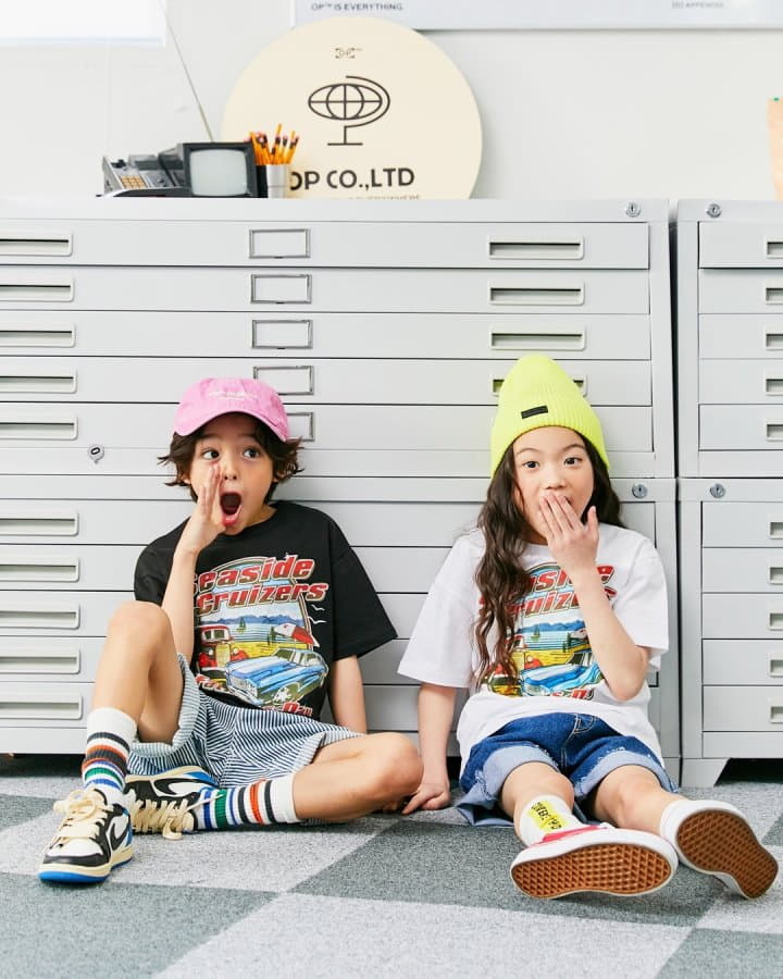 Apple Smile - Korean Children Fashion - #childofig - Car Tee - 2