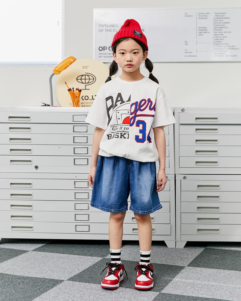 Apple Smile - Korean Children Fashion - #childrensboutique - Half Half Tee - 3