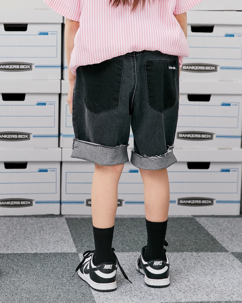 Apple Smile - Korean Children Fashion - #designkidswear - Pocket Jeans - 8