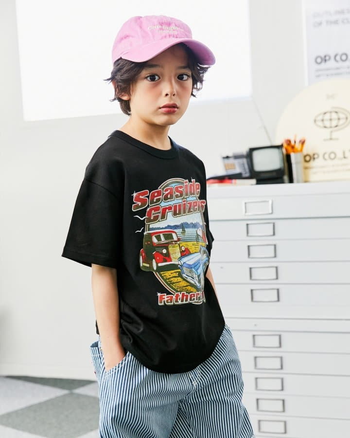 Apple Smile - Korean Children Fashion - #kidsstore - Car Tee - 8