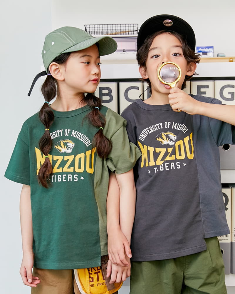 Apple Smile - Korean Children Fashion - #minifashionista - Tiger Tee - 2