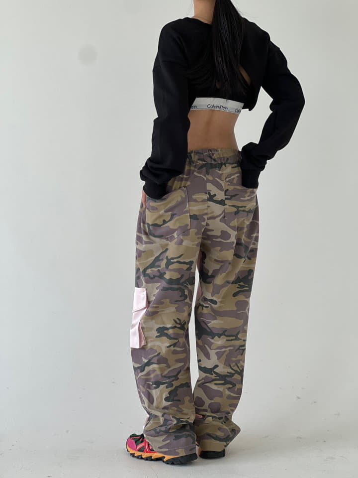Atpz - Korean Women Fashion - #momslook - Satin Cargo Pants - 7
