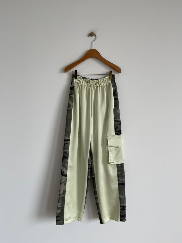 Atpz - Korean Women Fashion - #vintageinspired - Satin Cargo Pants - 9