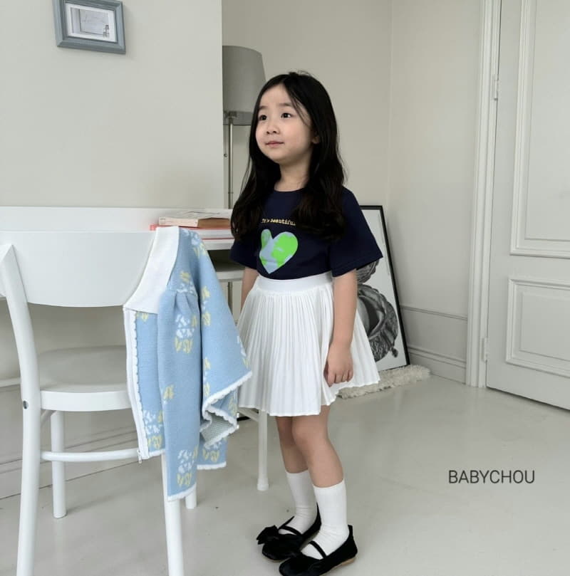 Babychou - Korean Children Fashion - #childofig - Love Us Tee - 9