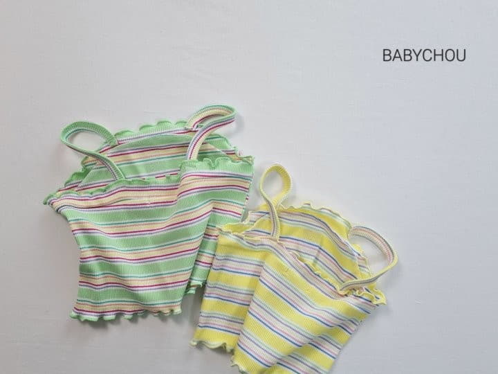 Babychou - Korean Children Fashion - #childrensboutique - Andre Sleeveless