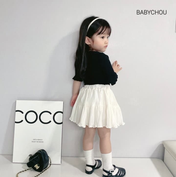 Babychou - Korean Children Fashion - #designkidswear - Romance Skirt - 5