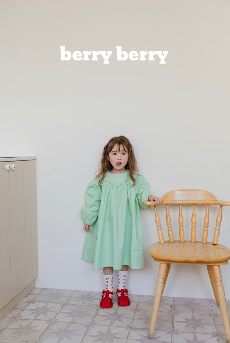 Berry Berry - Korean Children Fashion - #Kfashion4kids - Piong Dung One-piece - 3