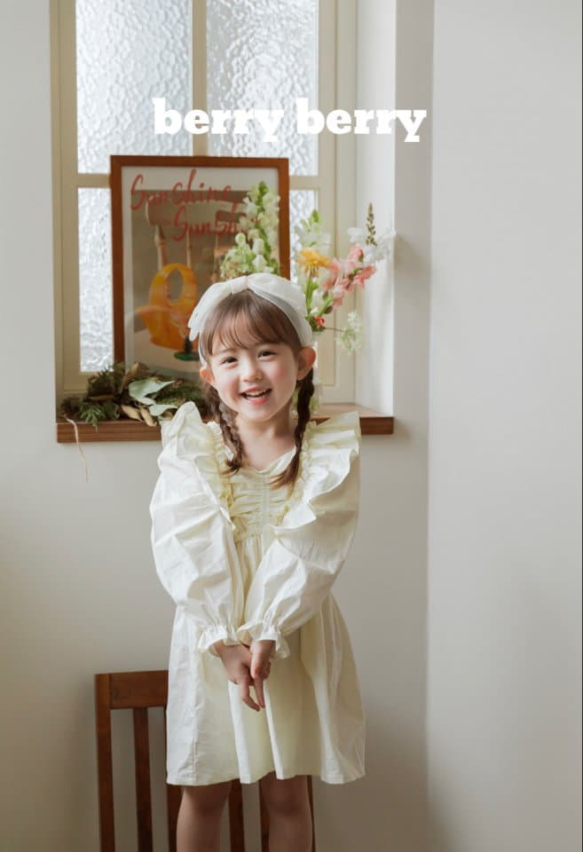 Berry Berry - Korean Children Fashion - #Kfashion4kids - Angel Berry One-piece - 6