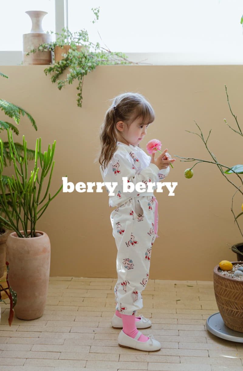 Berry Berry - Korean Children Fashion - #childofig - Rabbit Top Bottom Set