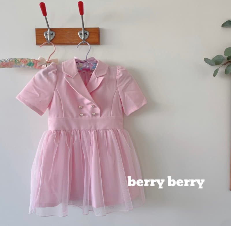 Berry Berry - Korean Children Fashion - #childofig - Jenny One-piece - 3