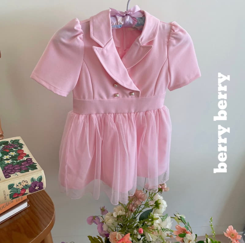 Berry Berry - Korean Children Fashion - #childofig - Jenny One-piece - 4