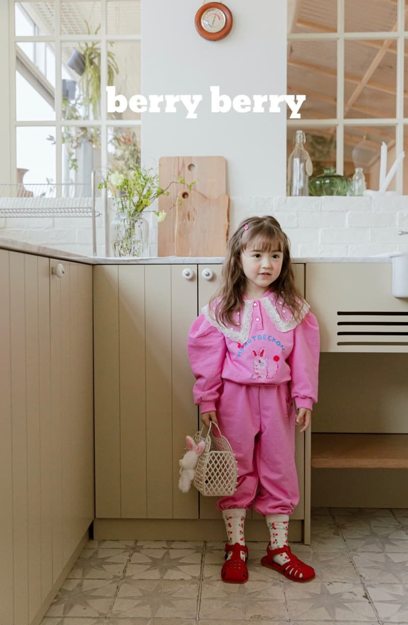 Berry Berry - Korean Children Fashion - #designkidswear - Bbeggom Top Bottom Set - 12