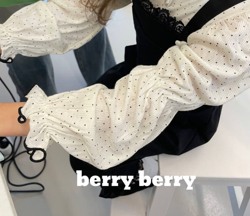 Berry Berry - Korean Children Fashion - #discoveringself - Dove Rib Tee - 8