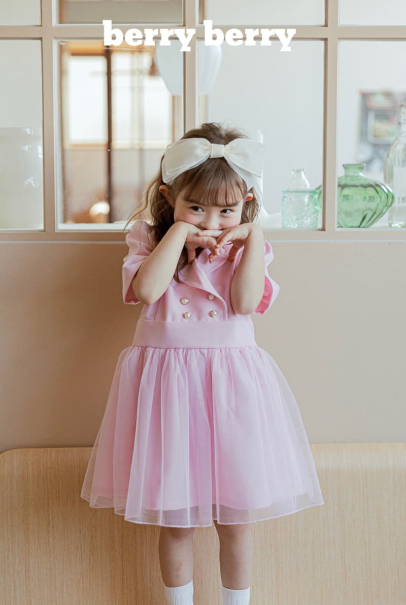 Berry Berry - Korean Children Fashion - #fashionkids - Jenny One-piece - 8