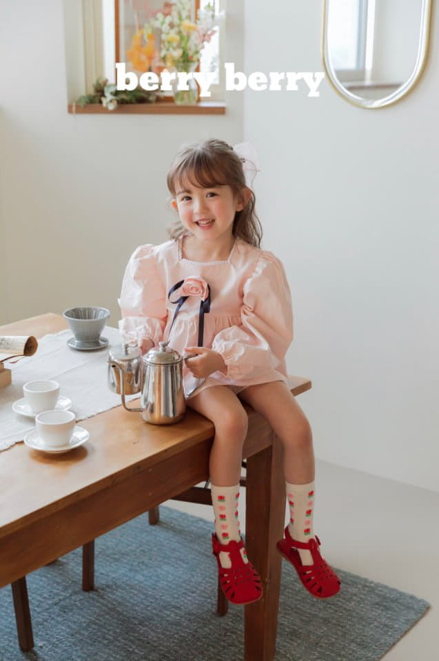 Berry Berry - Korean Children Fashion - #fashionkids - Cosaju Blouse - 3